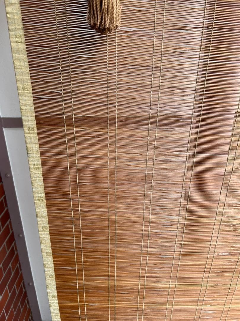 Japanese Bamboo Sudare Blind Zen Style Hanging Curtain Window Screen Tassel