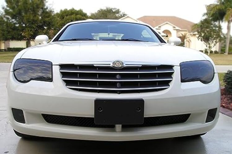 Headlight Taillight Tint Air-Release Vinyl Wrap Film 12″ x 4ft Dark Black