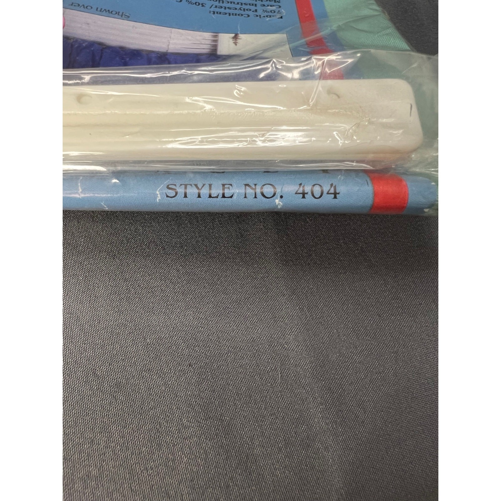 Vintage Stacey Green One Rod Balloon Valance 60×15″ NIP