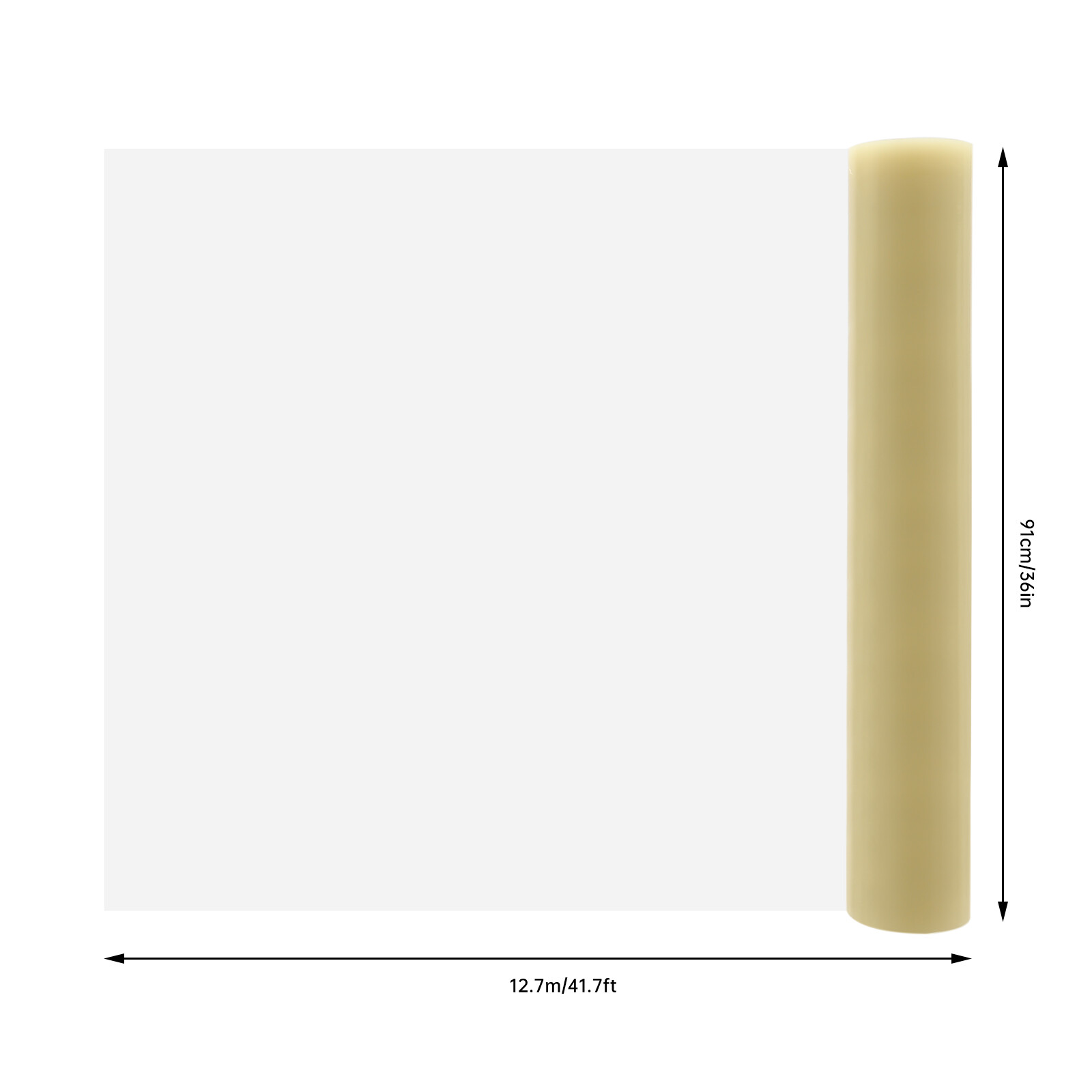 Zero Residue Surface/floor/duct Protection Film Self Adhesive 36″ X 500″ USA