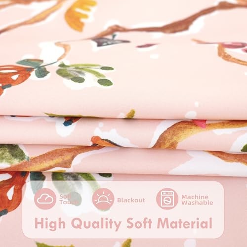 Lauren Pink Blackout Grommet/70% Blackout 52″W x 84″L (Pack of 2) Soft Pink