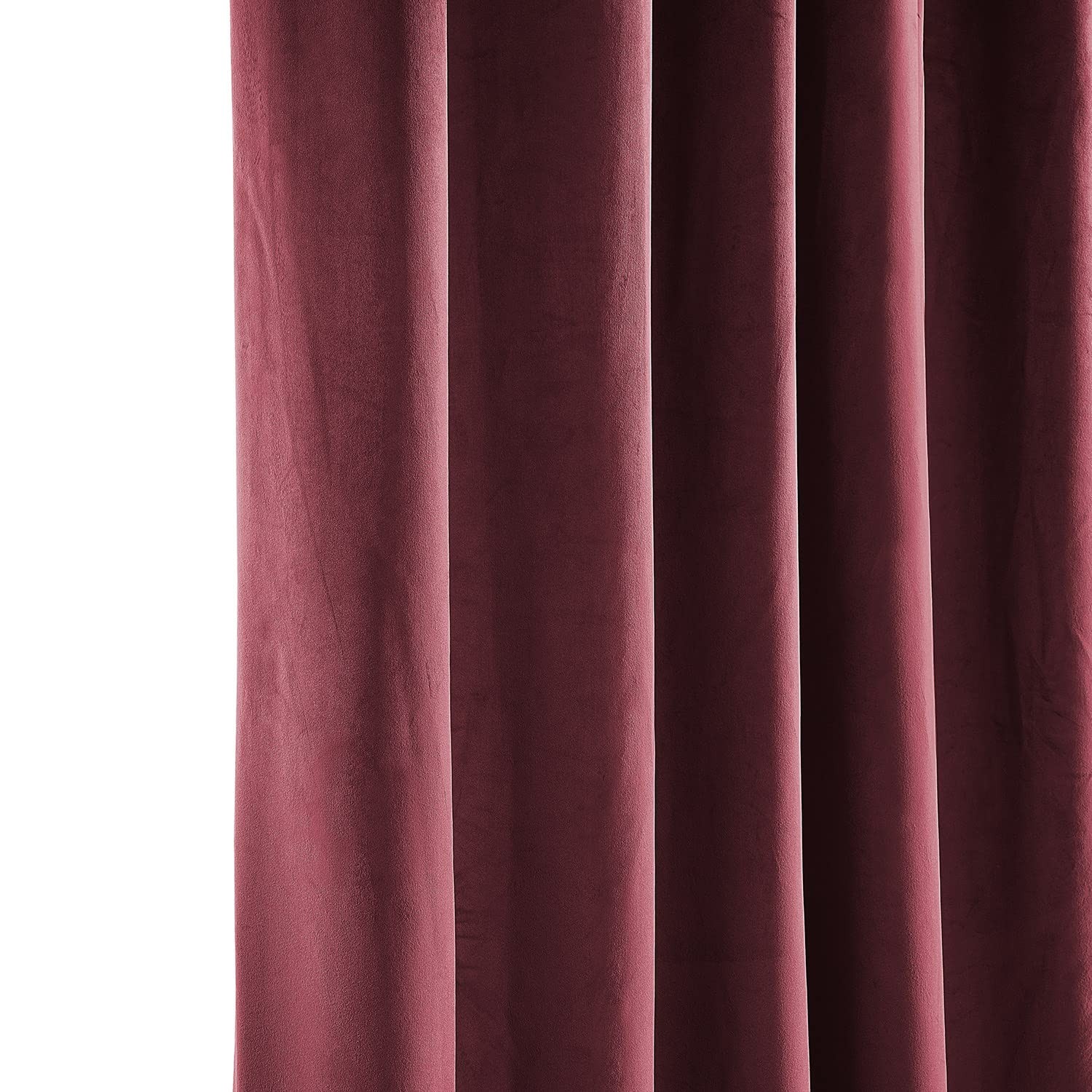 Heritage Plush Velvet Curtains, 244 Inches Long, Room Blackout Curtains for Sleep…