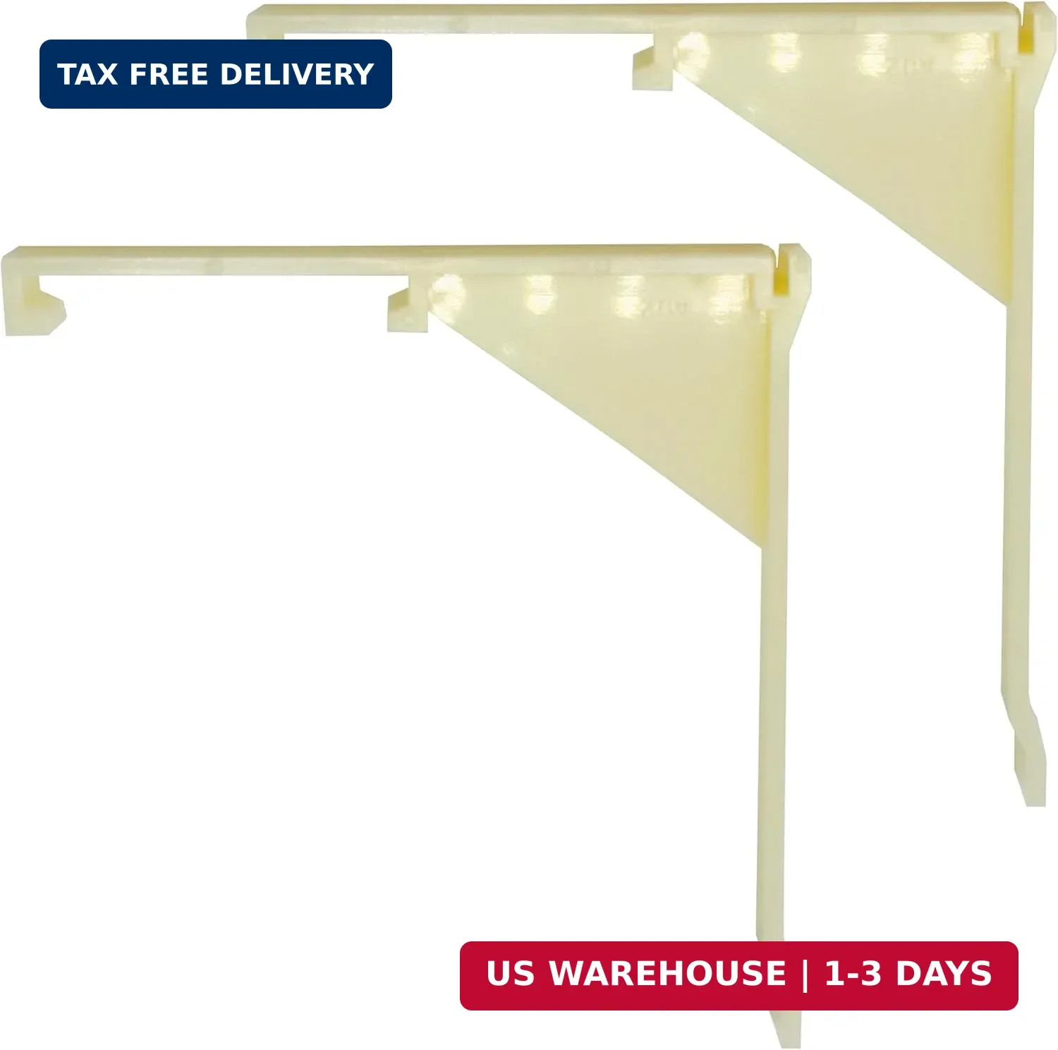 2 pcs Champion Vertical Blind Valance Clip 810510 Hanger Bracket for 3-1/2 in Sm