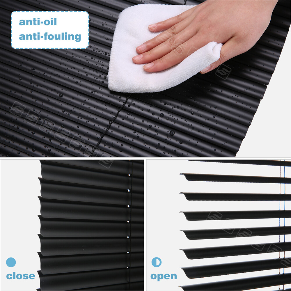 Changshade CUSTOM CUT Corded Mini Blind Window Blinds 1” Vinyl Horizontal Blinds