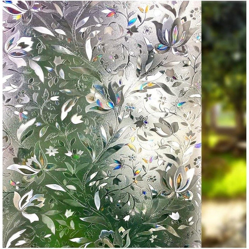 Static Cling Window Film UV Protection Privacy Decorative Glass Sticker New