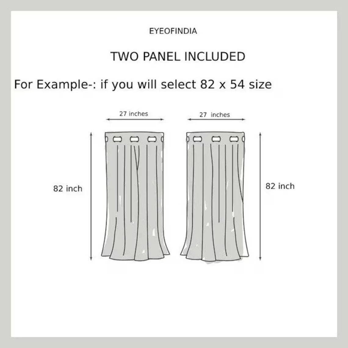 100% Cotton tassel Curtains, Burnt Orange Living Room Door window curtain