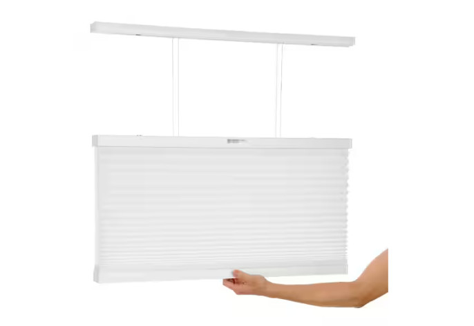 Snow Drift Top Down Bottom Up Cordless Light Filtering ( SELECT YOUR OWN SIZE )