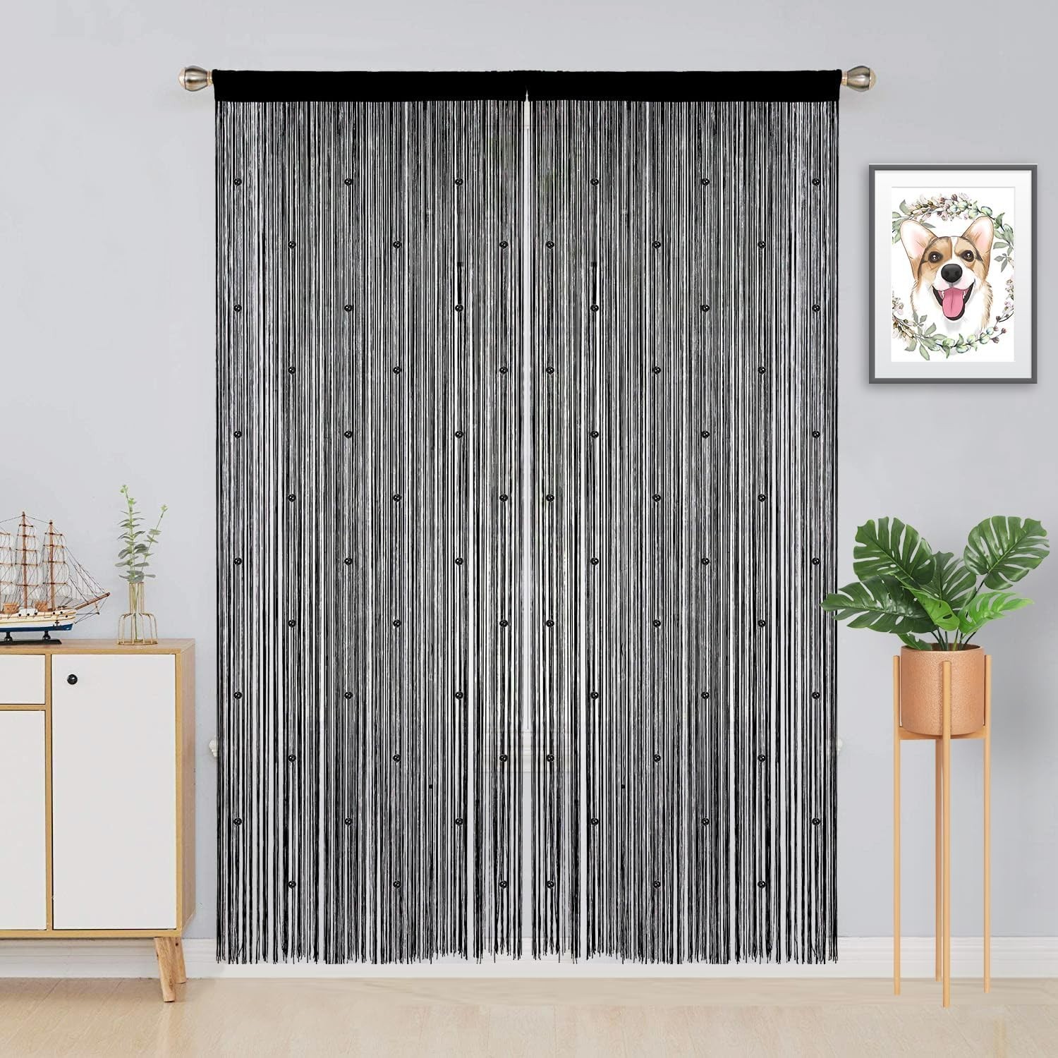 Romantic Crystals Door Beads – Interior Hanging Decoration
