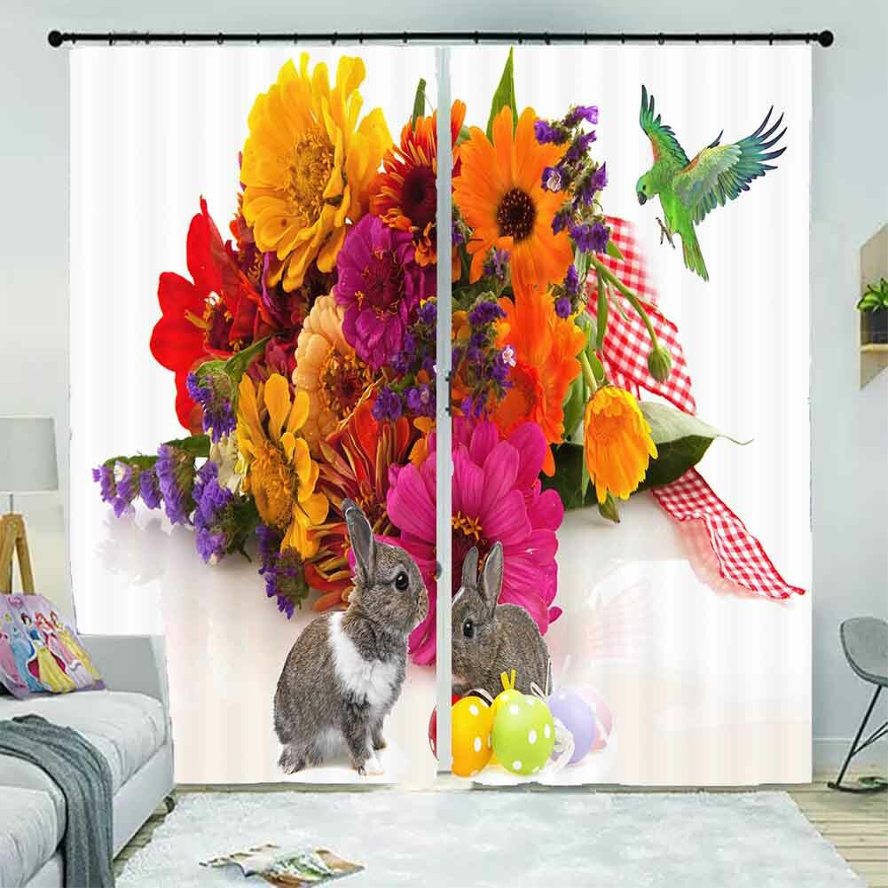 Star Event Fall Method 3D Curtain Blockout Photo Printing Curtains Drape Fabric