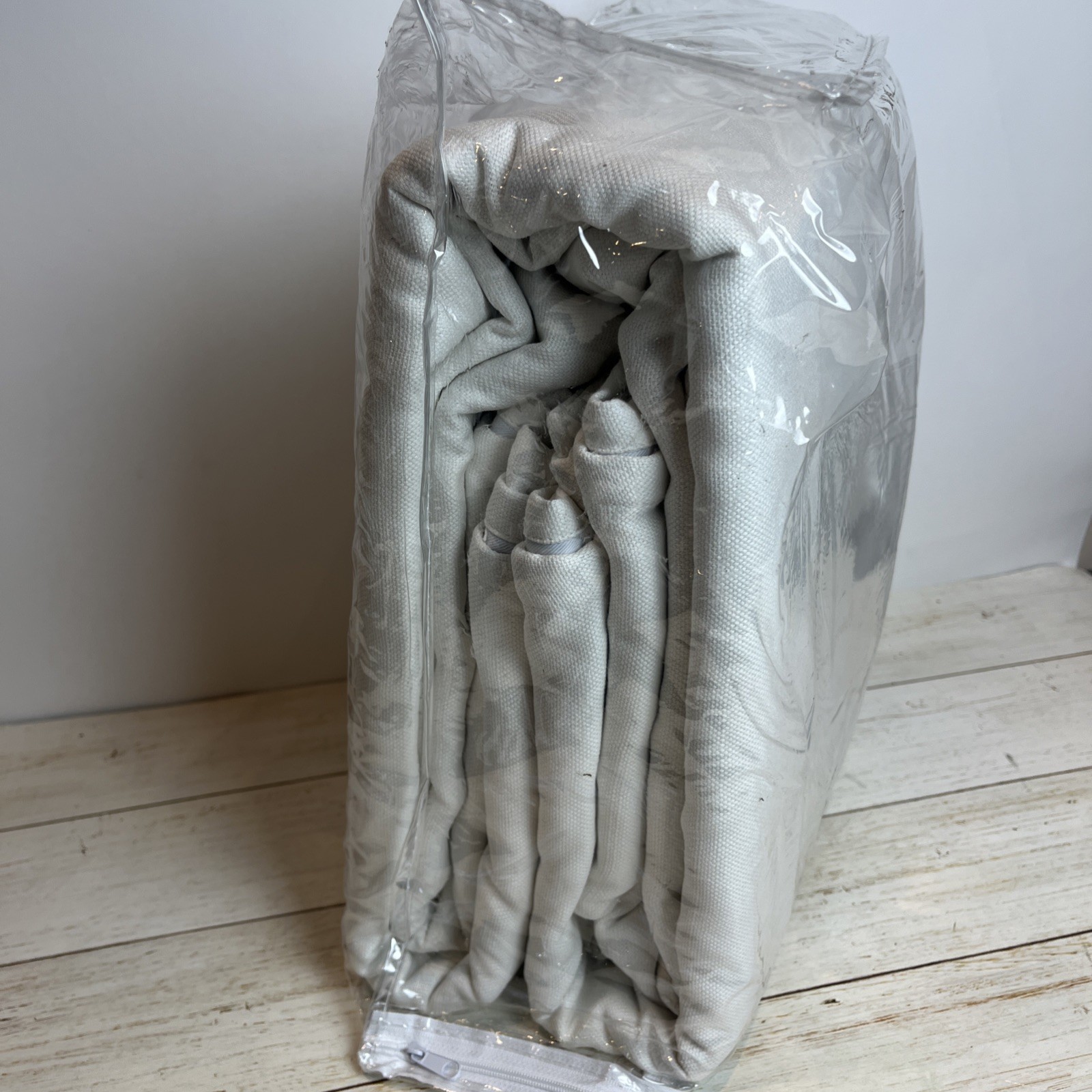 Pottery Barn Broadway Blackout Curtains Set of 2 Panels, 50″ x 84″ Ivory New