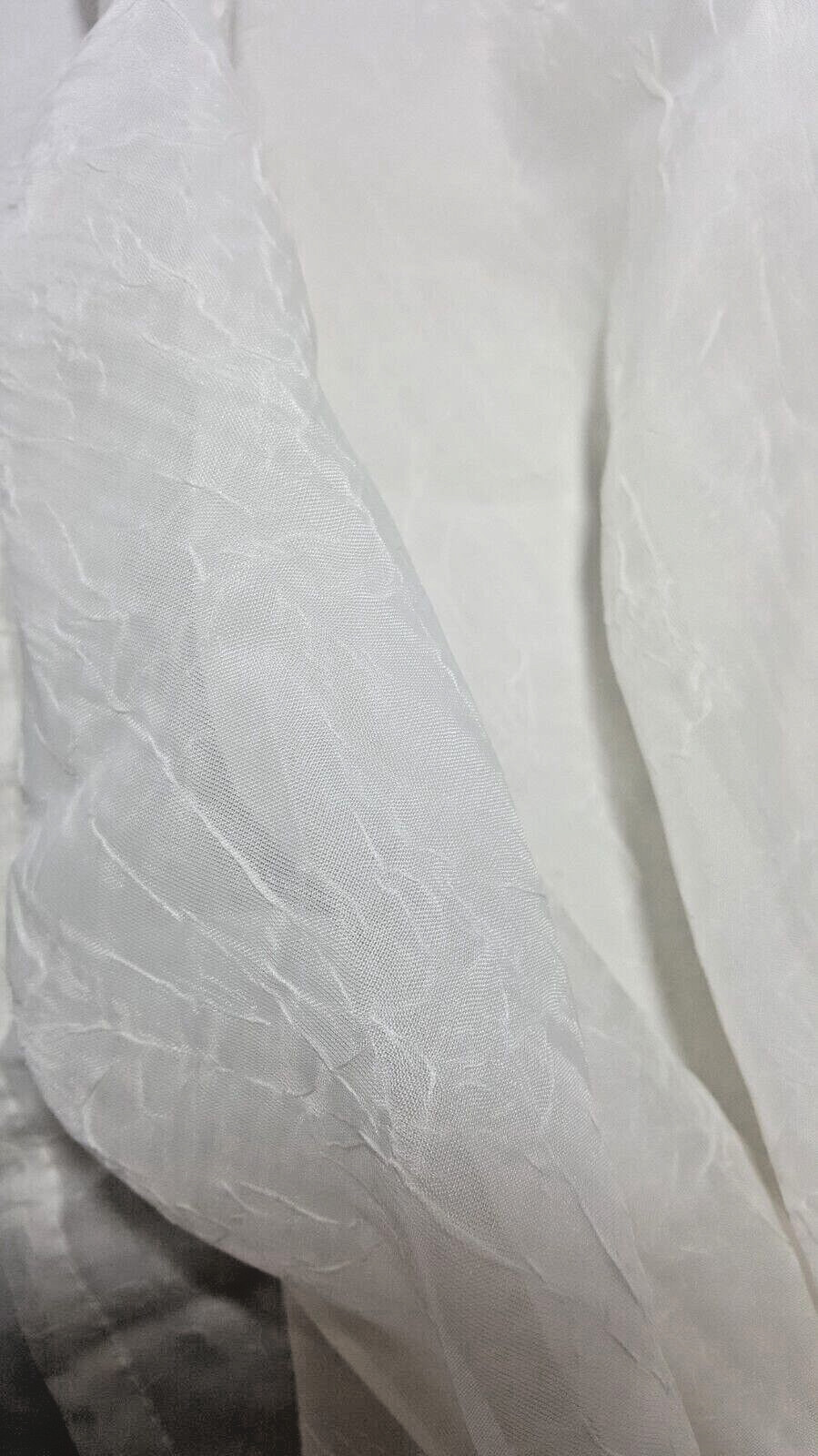 S. Lichtenberg & Co. Window Sheer Scarf Erica Eggshell 51″ W x 216″ L – 1 Pair