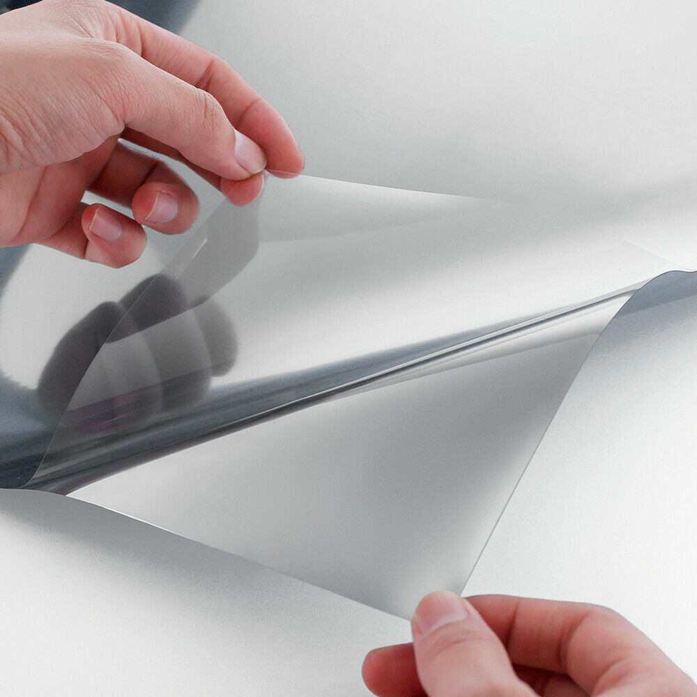 One Way Mirror Tint Window Film Privacy Protect UV Reflective Sun Block For Home