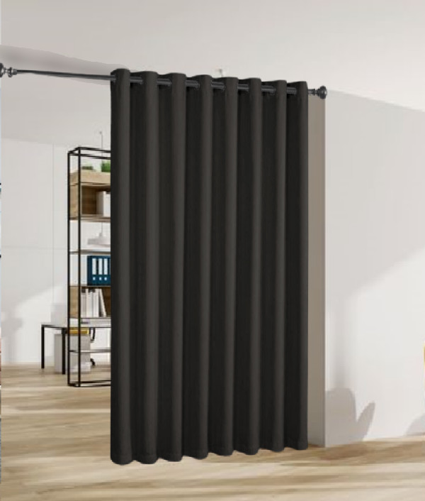 1PC MULTIPURPUSE ROOM/SPACE DIVIDER PANEL WINDOW CURTAIN BLACKOUT 100″ W x 84″ L