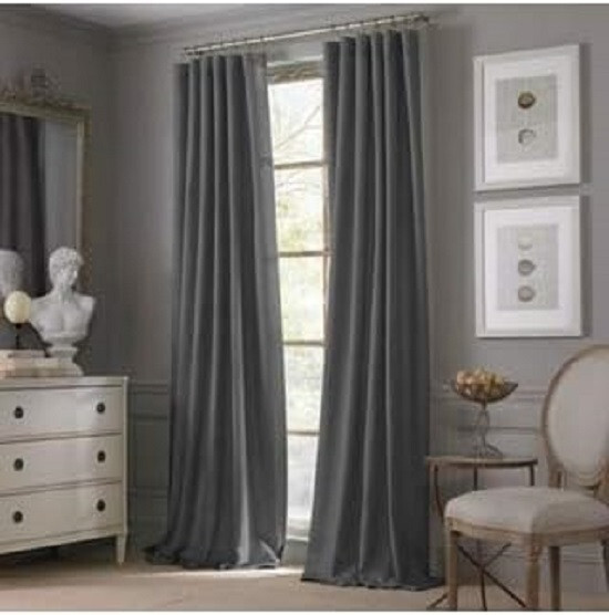 Valeron Estate Cotton Linen Ultimate Luxury Window Panel 120″ length 54″ width