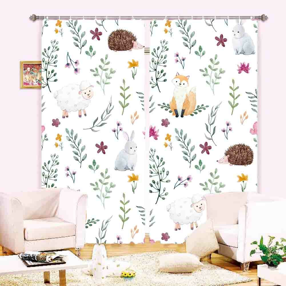 Steamed Bread Abrupt 3D Curtain Blockout Photo Printing Curtains Drape Fabric