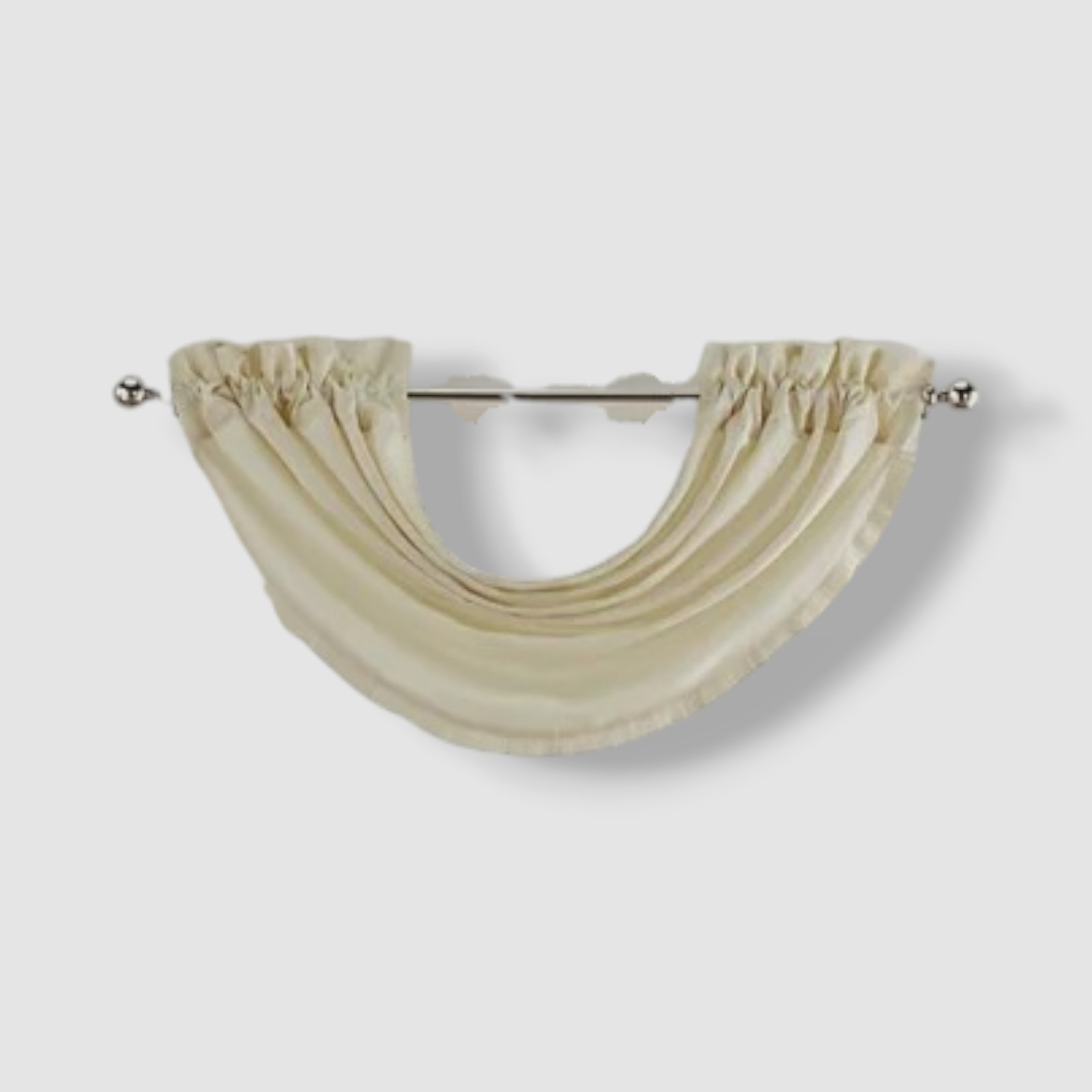 Elrene Ivory Versailles Room Darkening Window Valance Size 52″ x 36″
