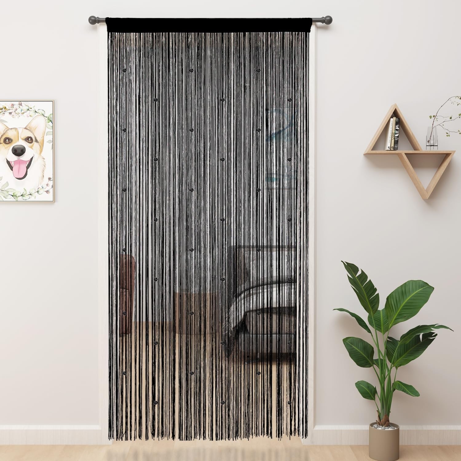 Romantic Crystals Door Beads – Interior Hanging Decoration