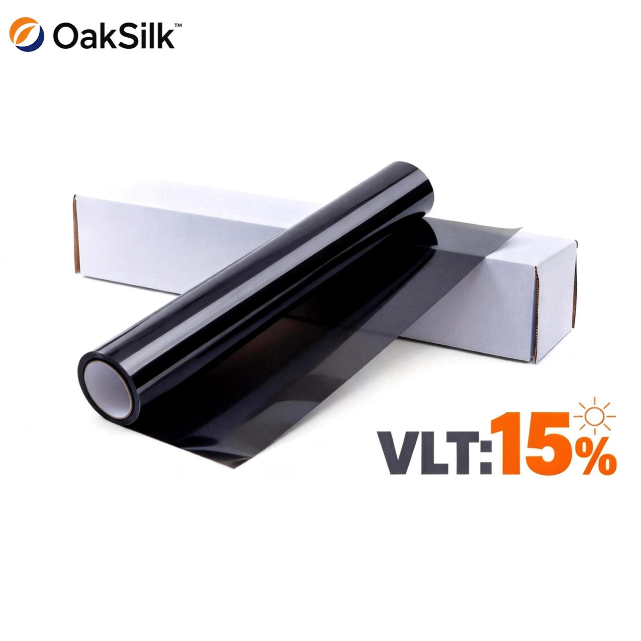 2-Ply 40″x100′ FT Window Tint Film Roll Choose Shade 5% 15% 20% 35% VLT OakSilk