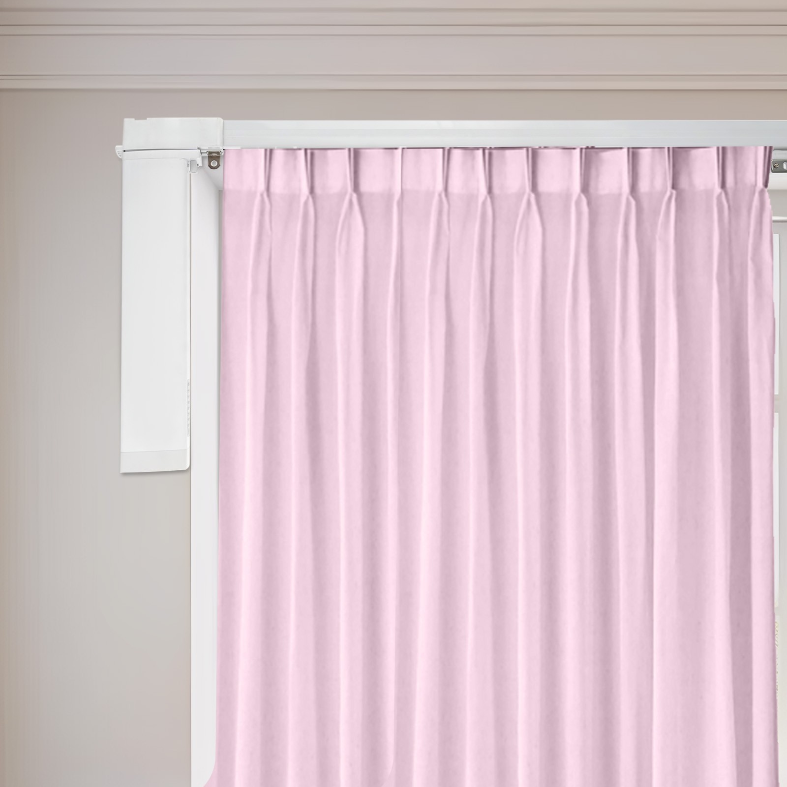 Smart Curtains System Electric Curtain Rod Track Rail Remote Controlled Drapery