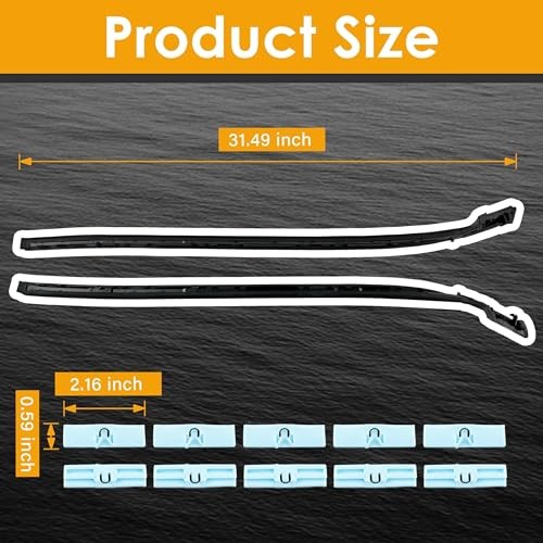 75551-53020 75552-53020 WINDSHIELD MOULDING KIT 06-13 IS250 IS350 DRIVER AND