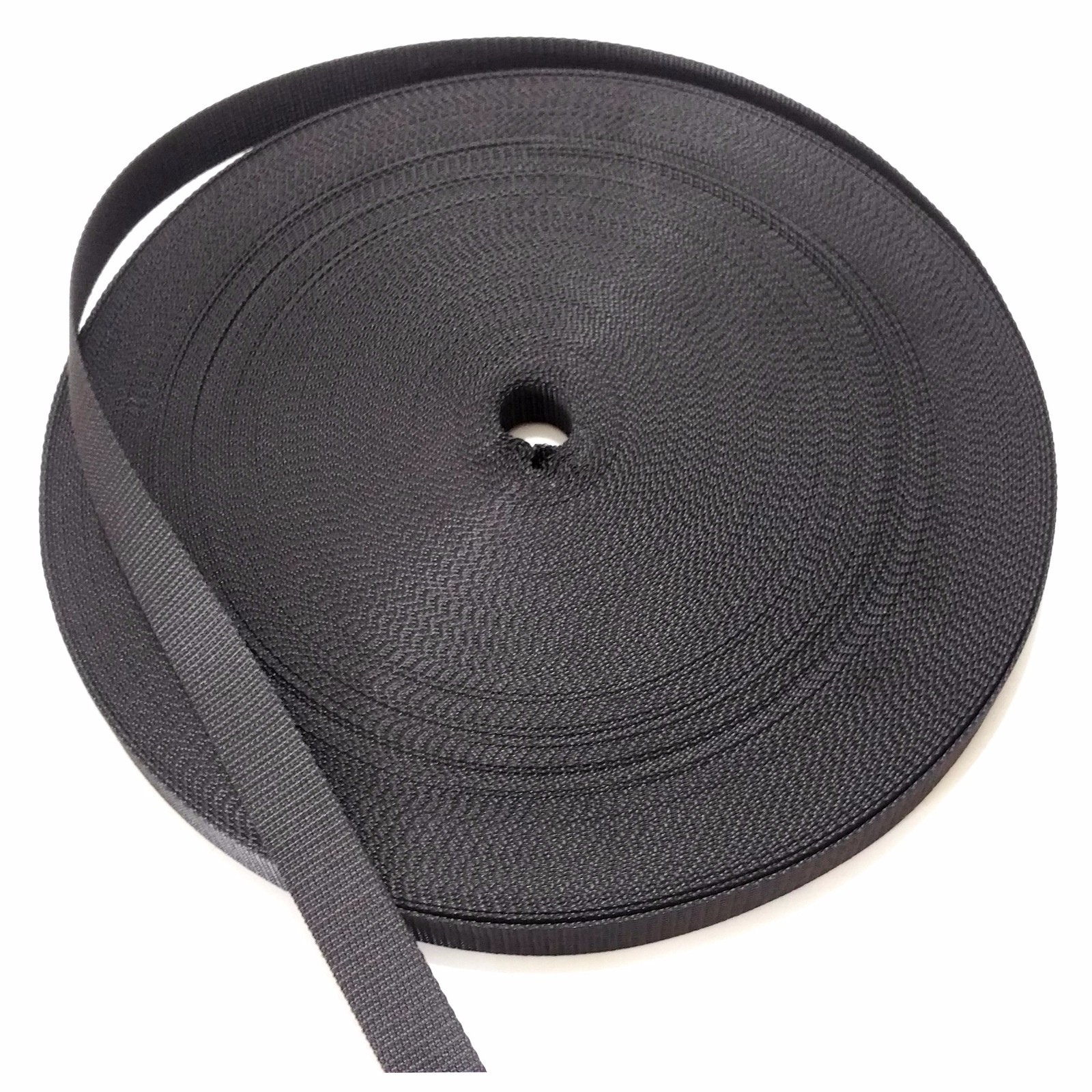 Professional Roller Shutter Belt Black Band Winder 20mm Roll Belt Roller Cord