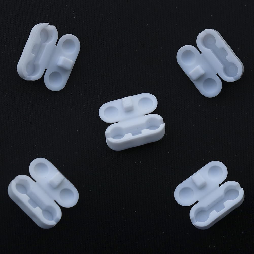 20 Pack Bead Chains Connector, 4.5mm 10 Ball Chain Cord Connector Clips for W…