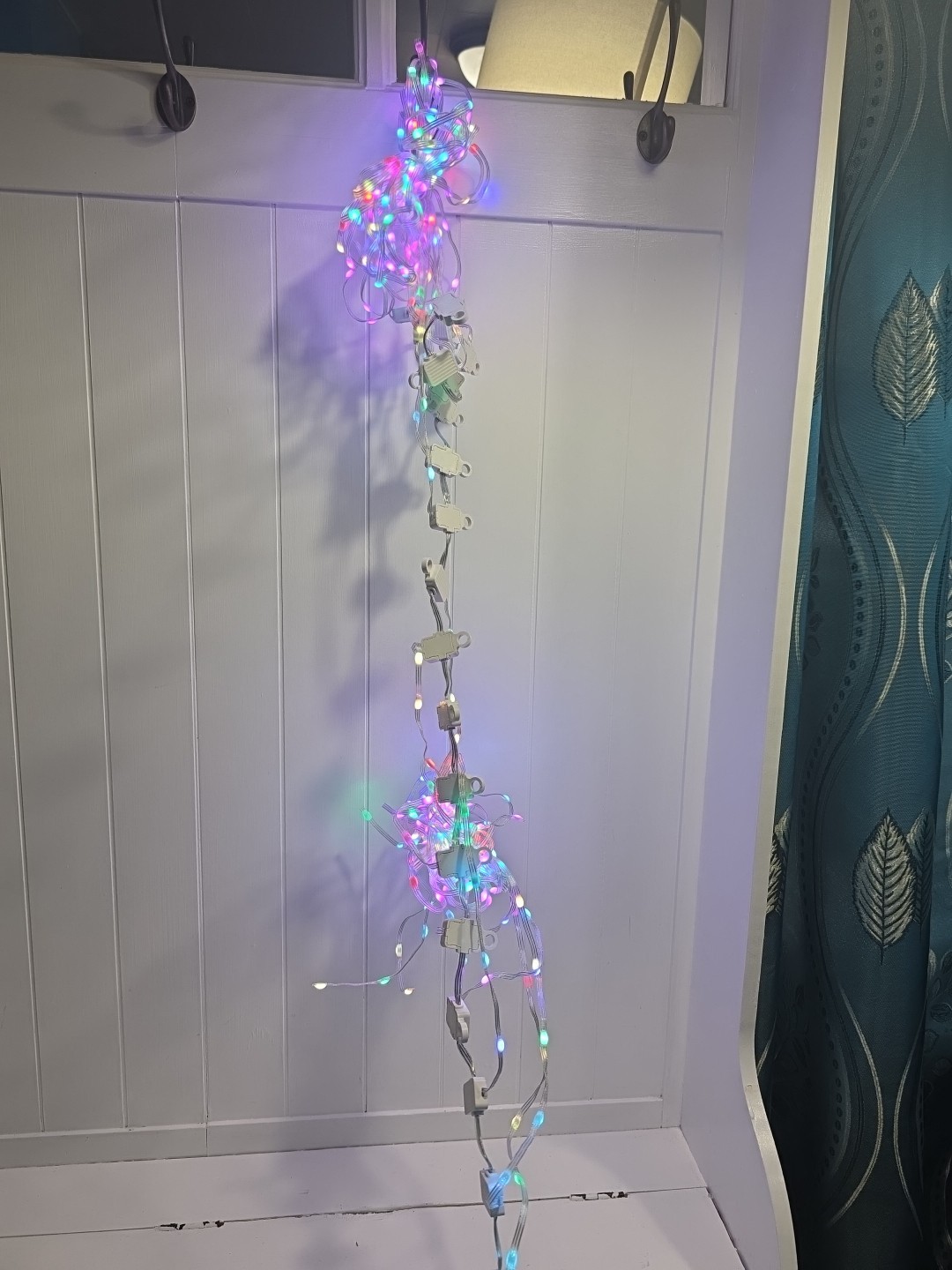 Unbranded NWOT Led Colored Blue Tooth Curtain W Remote