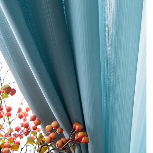 White Striped Vertical Tulle Curtains Window Decor Sheer Curtains Custom Drapes