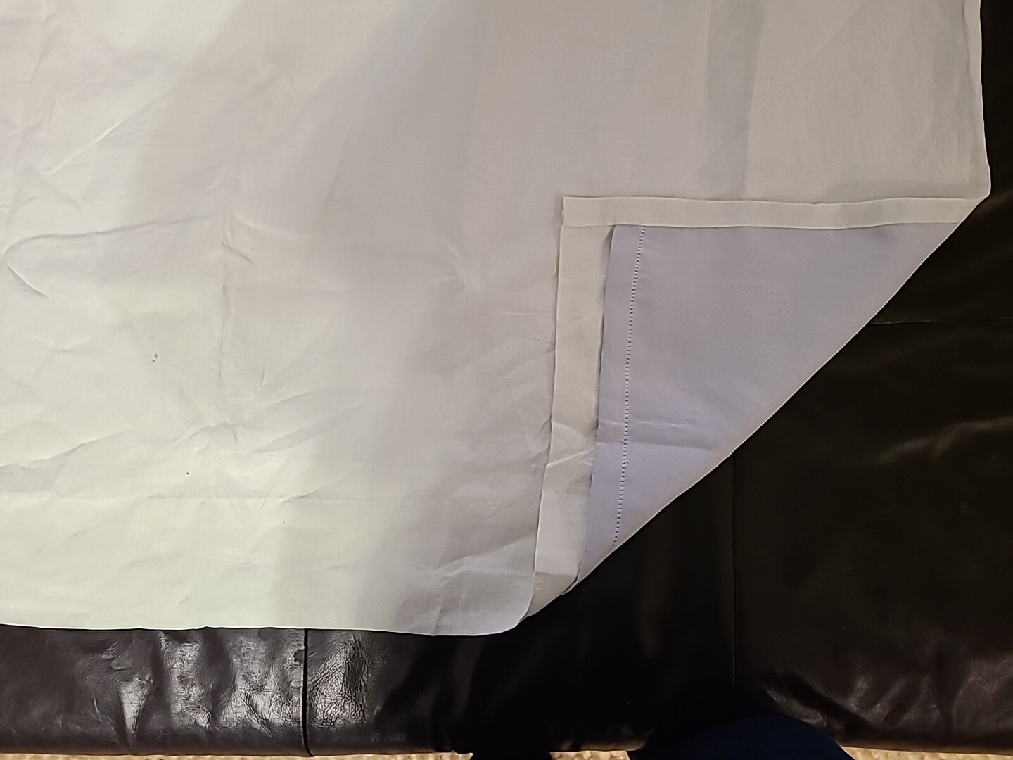 DRAPE 100% LINEN FACE 100% POLYESTER LINING 50X108IN 3IN1POLETOP POTTERY BARN