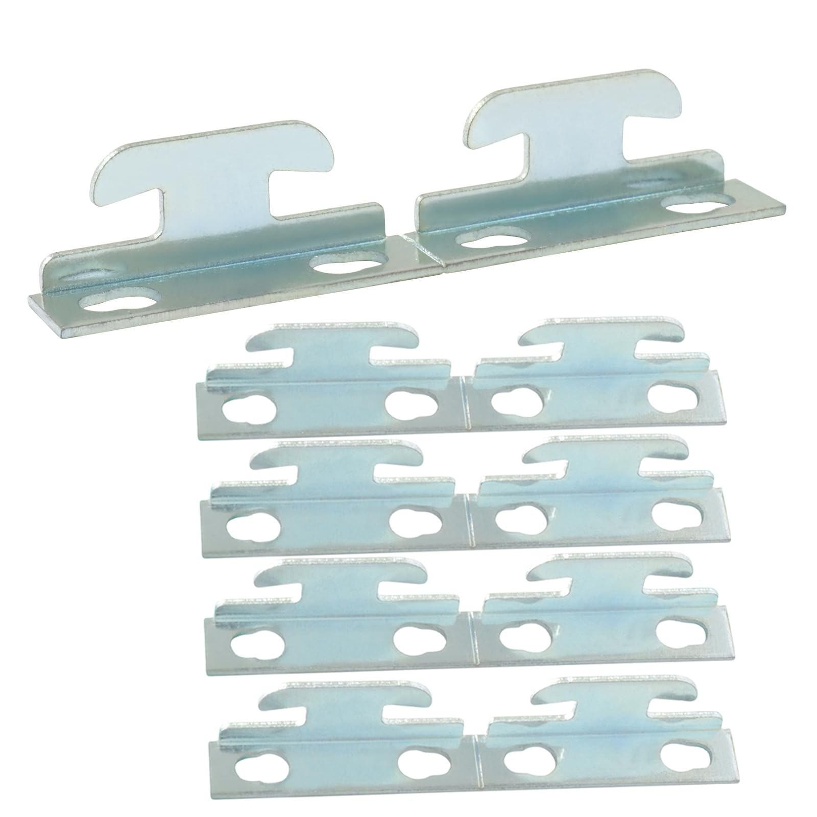 suiwotin 10pcs/5 sets Curtain Rod Brackets Wall Hooks Hardware Kit, Heavy Dut…
