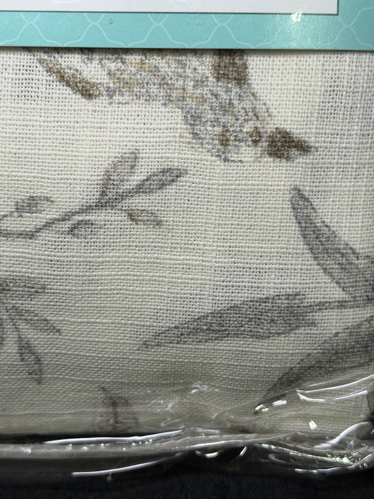 Waverly Lucchese Fumo Gray Floral Rod Pocket Tier Pair 26×36 New Cotton