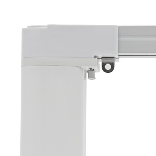 Motorized Curtain Track Electric Curtain Track DIY White With Remote Control NEW