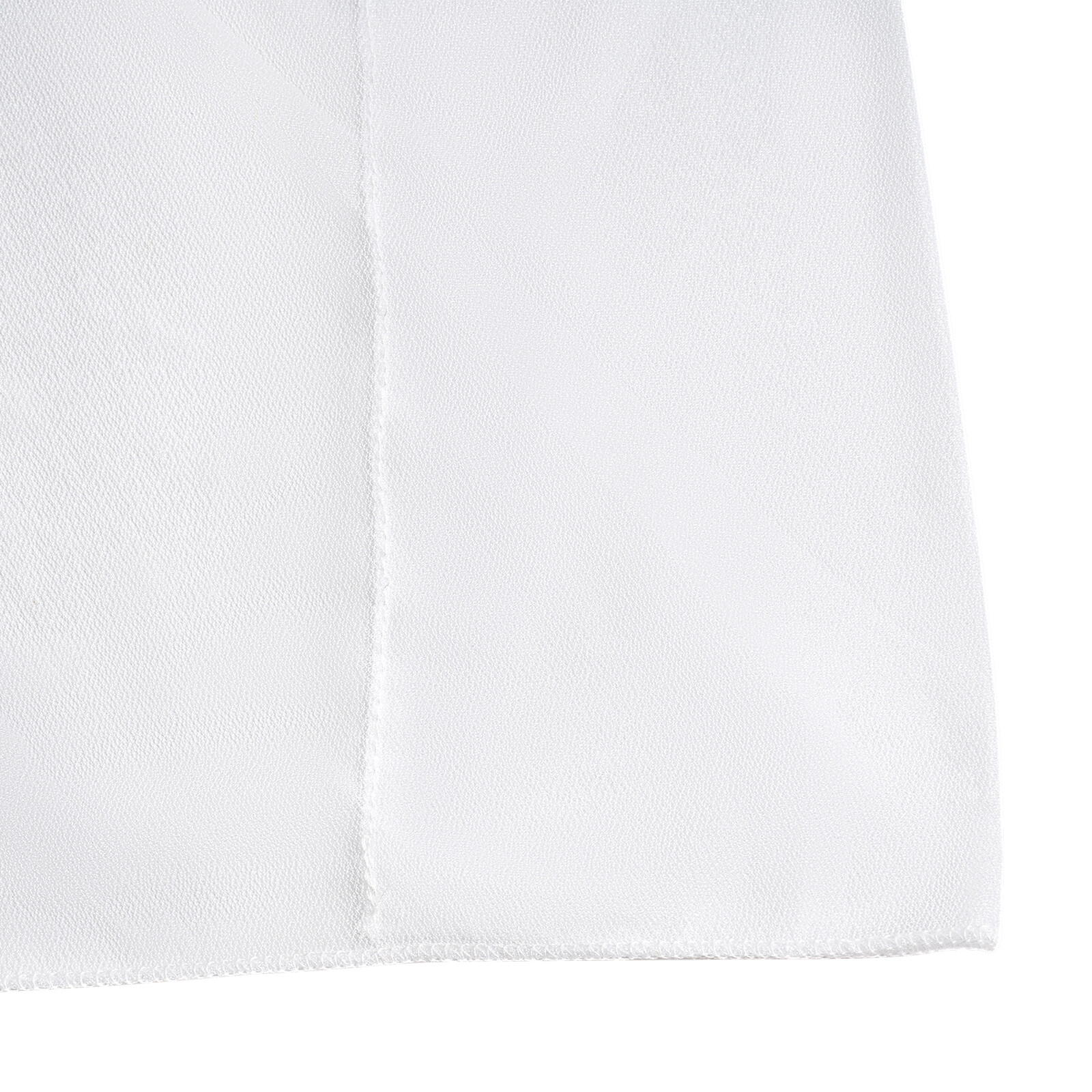 6pcs Weddings Ceiling Drapes Curtains Sheer Voile Backdrop Draping Decor White