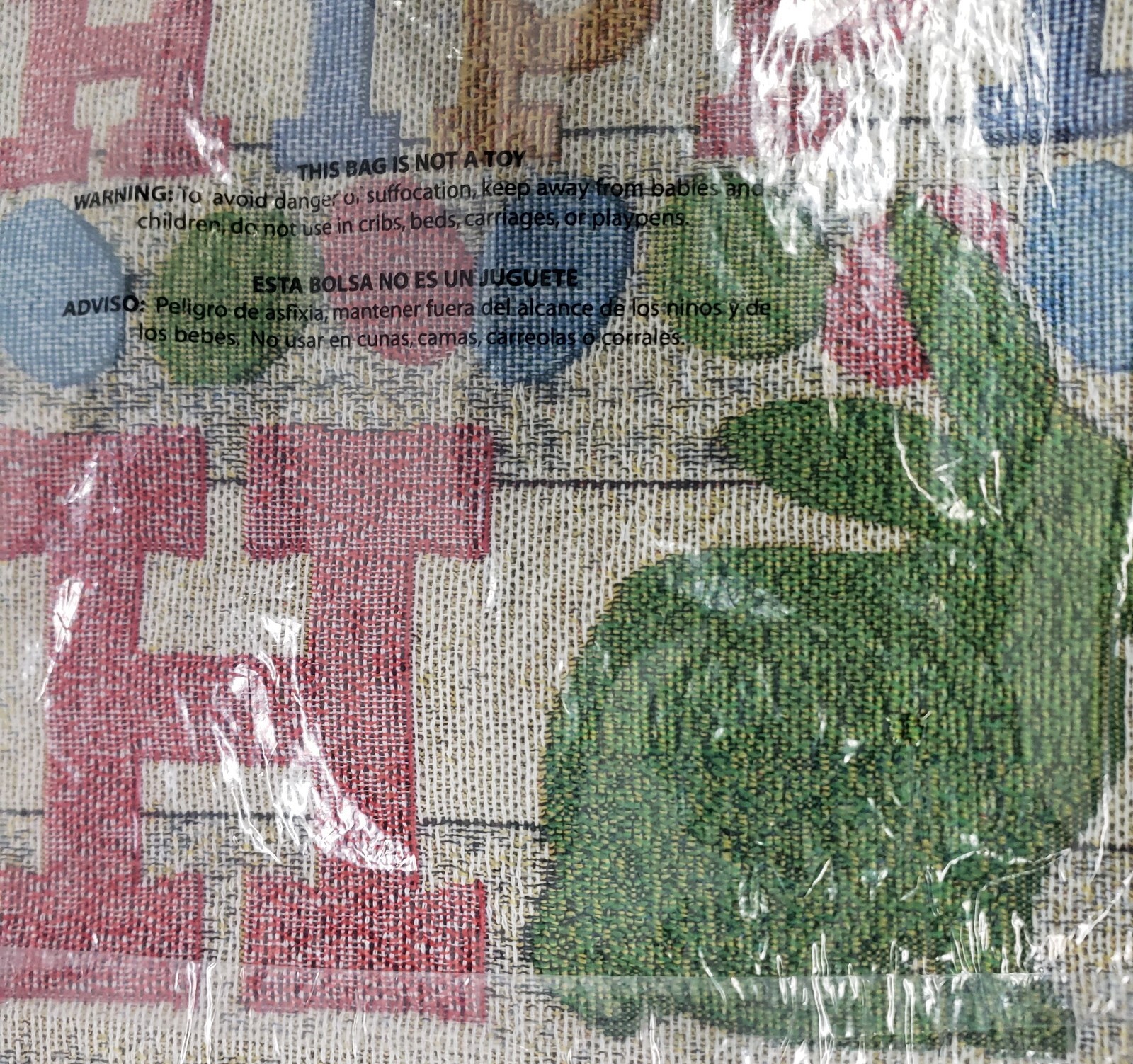 Tapestry Window Valance (54″ x 15″) EASTER EGGS, GREEN BUNNY, HIPPITY HOP, LK
