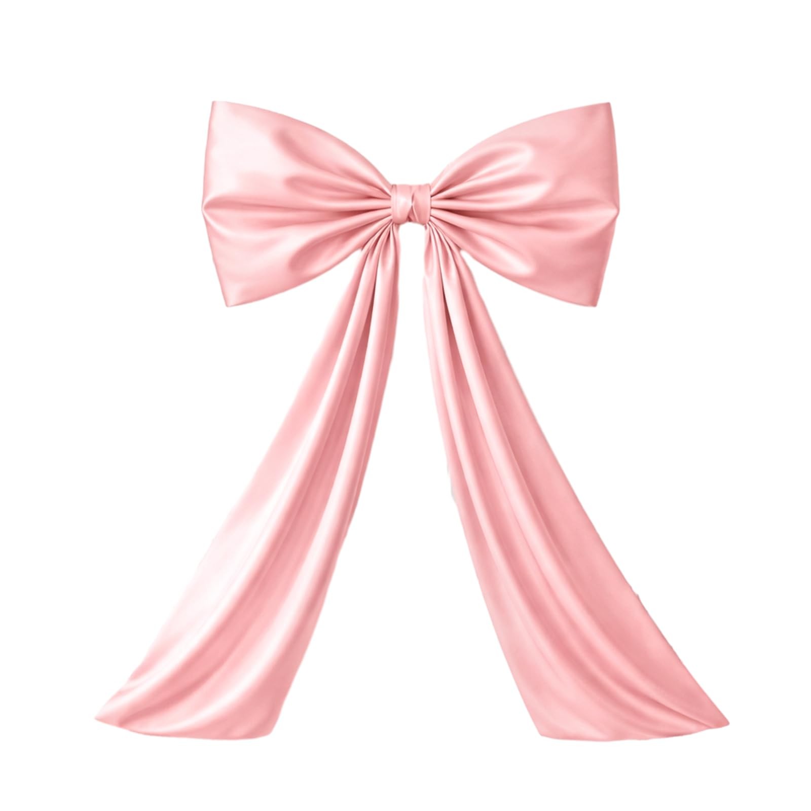 Pink 24×36 Inch Large Bow Decor Giant Satin Ribbon Birthday Wall Hanging
