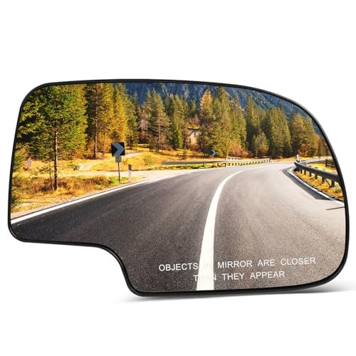 Passenger Side Mirror Glass Fit for 1999-2003 For Chevy Silverado Pickup 2007