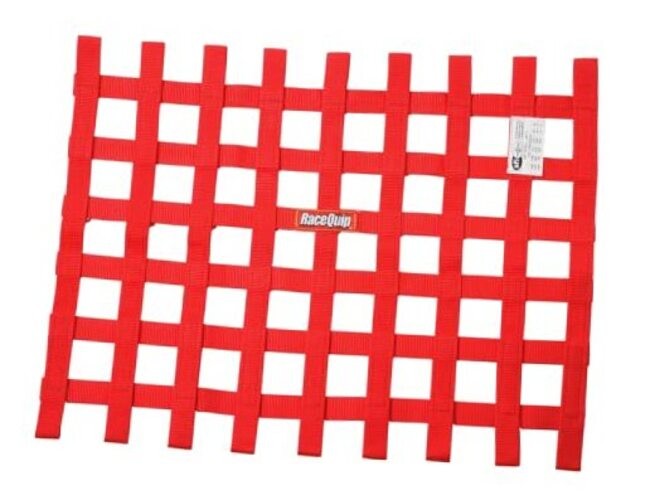 725015RQP Window Net SFI 27.1 1 in Webbing 18 x 24 in Rectangle Red