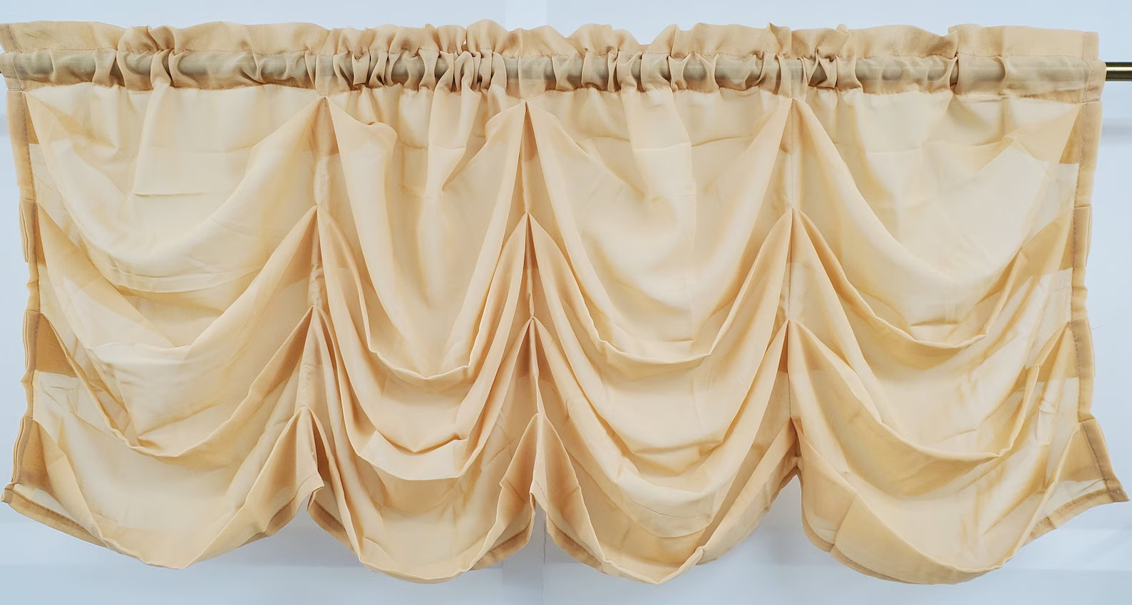 Glamour Austrian Valance 56Wx15L VINTAGE NEW IN PACKAGE