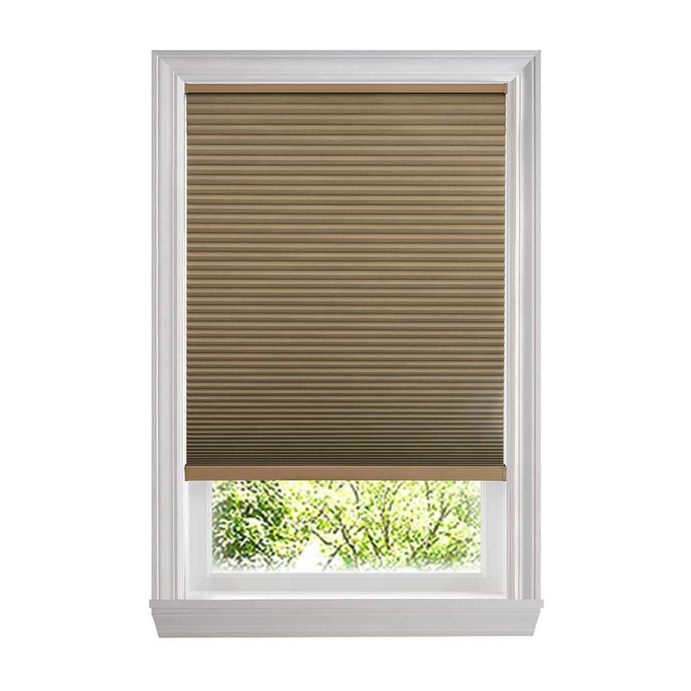 Home Decorators Mocha Cordless Blackout Cellular Shades – 27 in. W x 48 in. L
