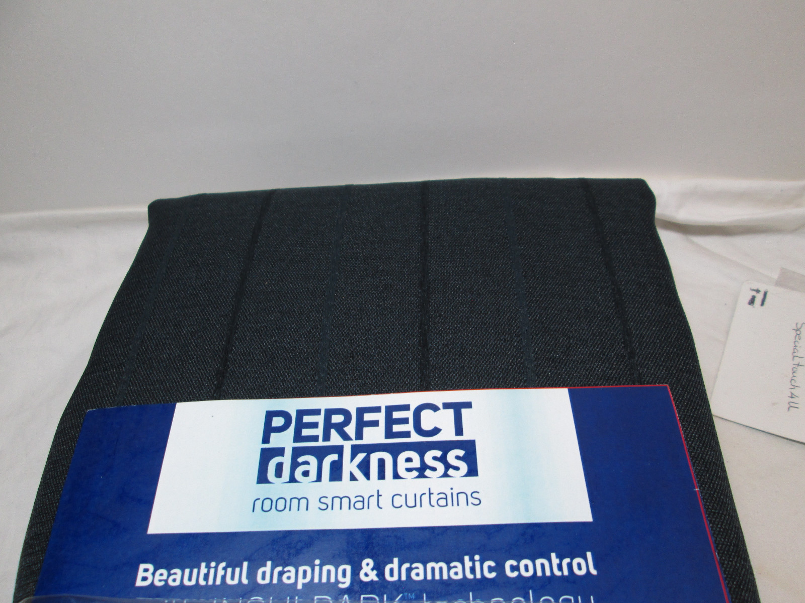 Perfect Darkness Room Smart Insuldark Curtains Panels 2(52×84) Black Stripe NEW
