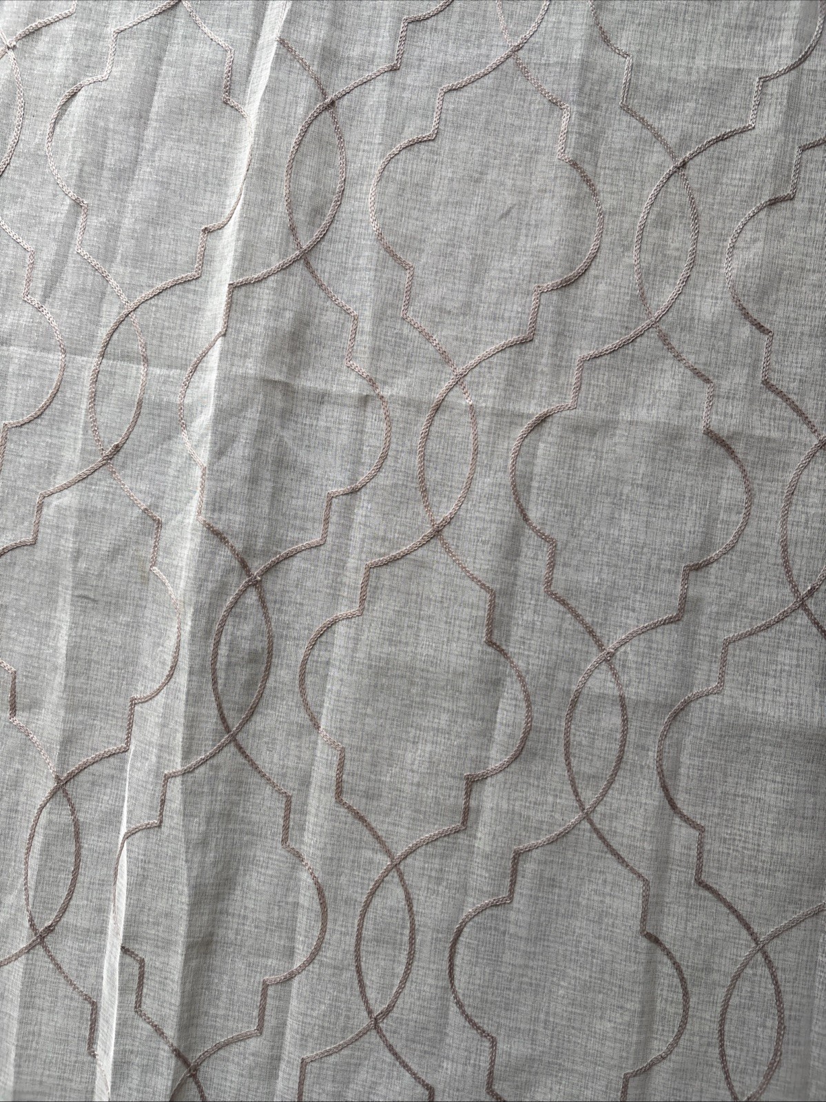 4 Panels – Curtain Pannels – White – 86″ x 38″ – Free Ship