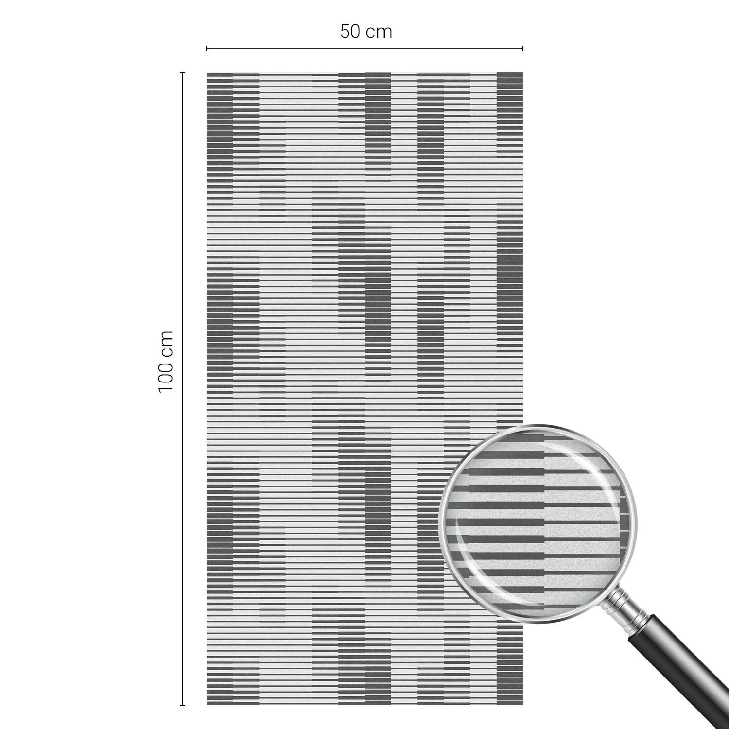 Frosted Glass Film For Shower Doors And Bathroom Windows Graphic Grid