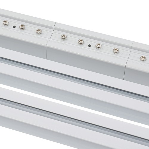 Motorized Curtain Track Electric Curtain Track DIY White With Remote Control NEW