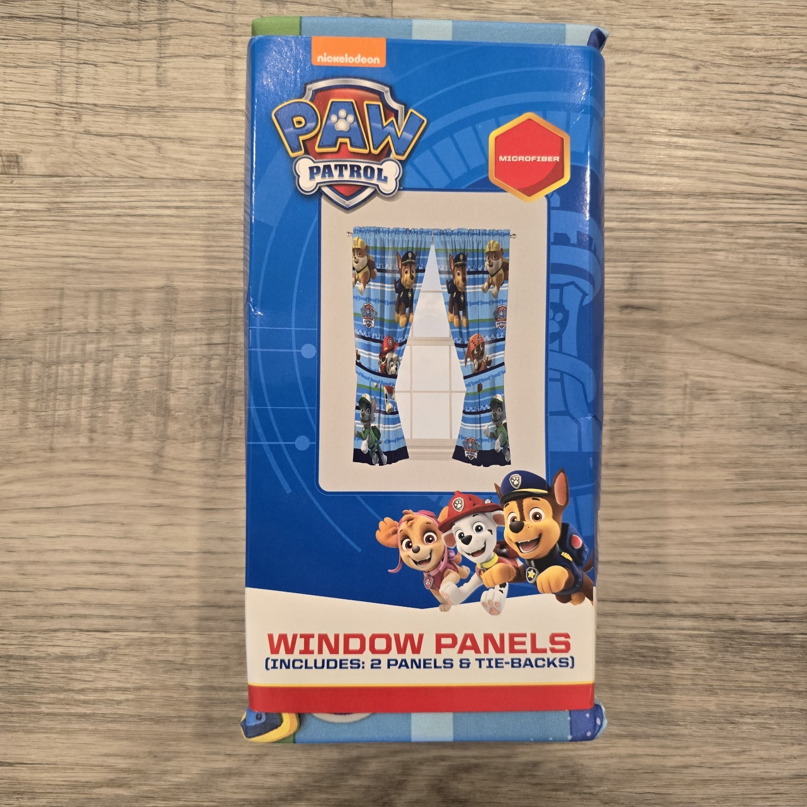 Paw Patrol Microfiber Window Panels Curtains 82”x63 To Fit 36”x48”