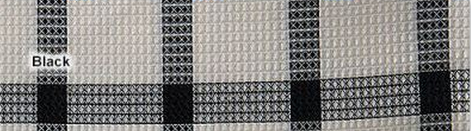 Plaid Grommet Window Valance, Classic W/Multiple Color Choices – 55″x12″ – NEW