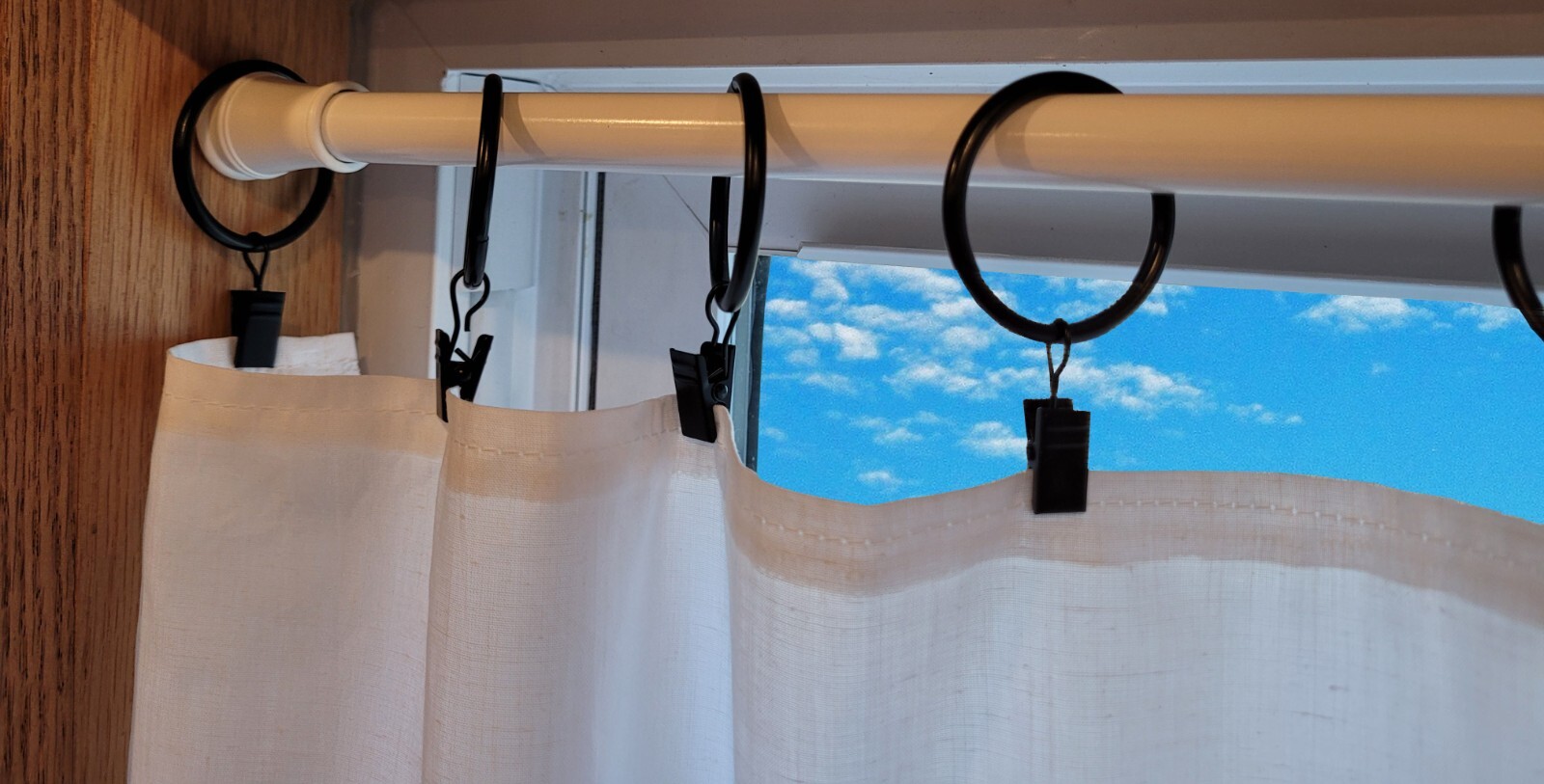 Harvest Sunflowers Ring Top Valances or Curtains