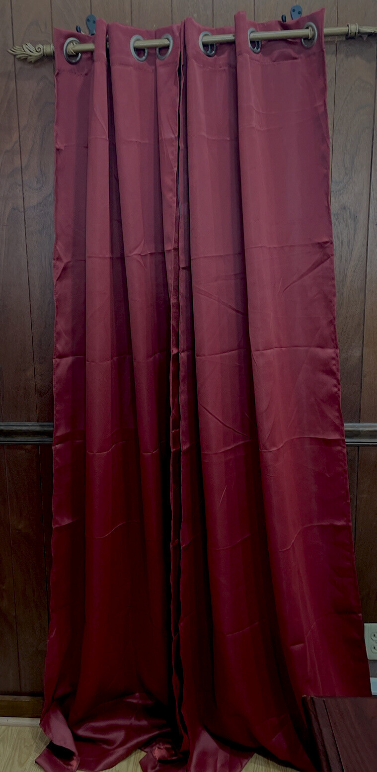 2 PANELS BLACKOUT GROMMET WINDOW CURTAIN DRAPES 36″ x 84″