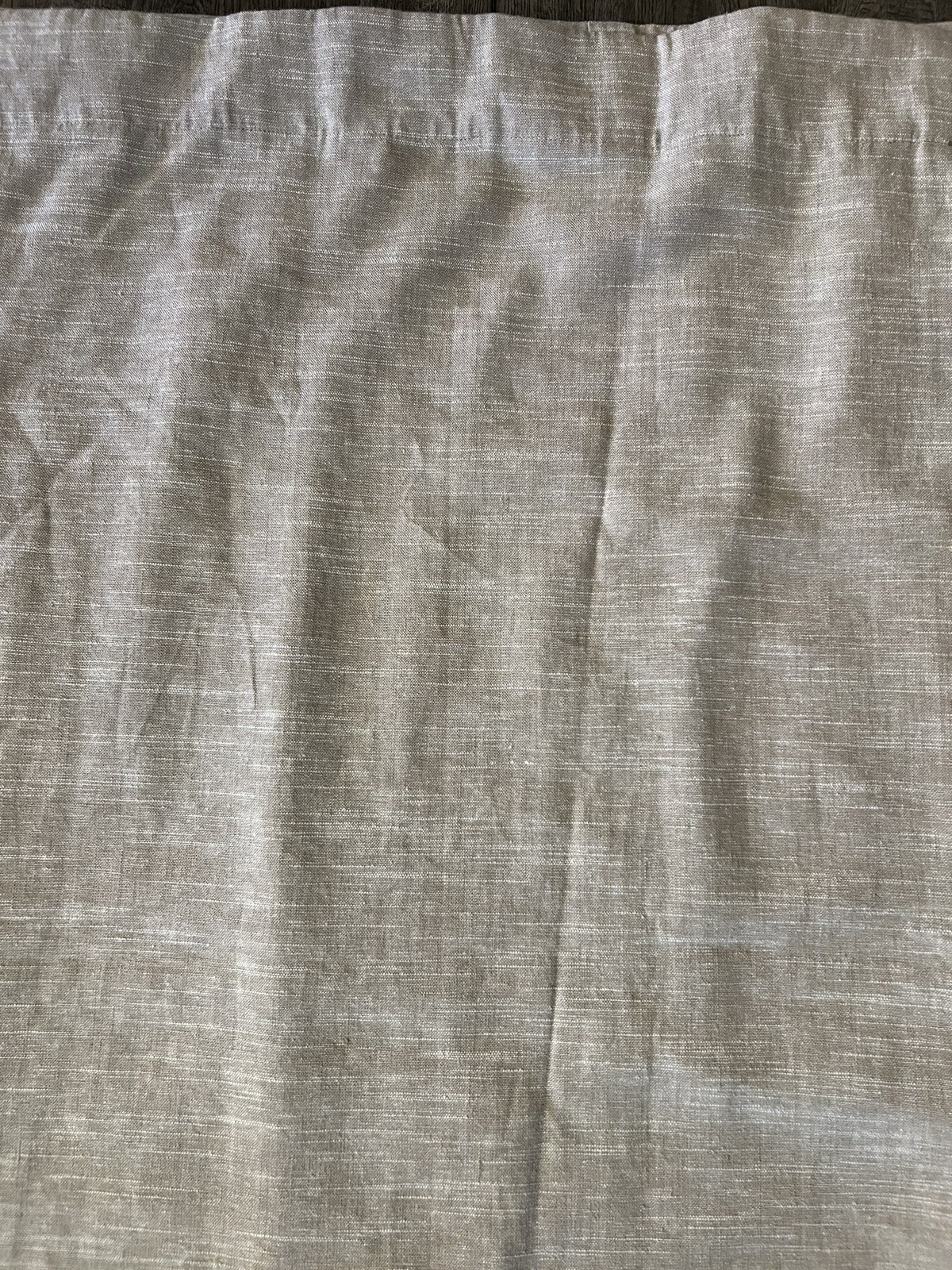 Pottery Barn Emery Linen Blackout Drapes Set of 2 Oatmeal 49×96 Curtain Panels