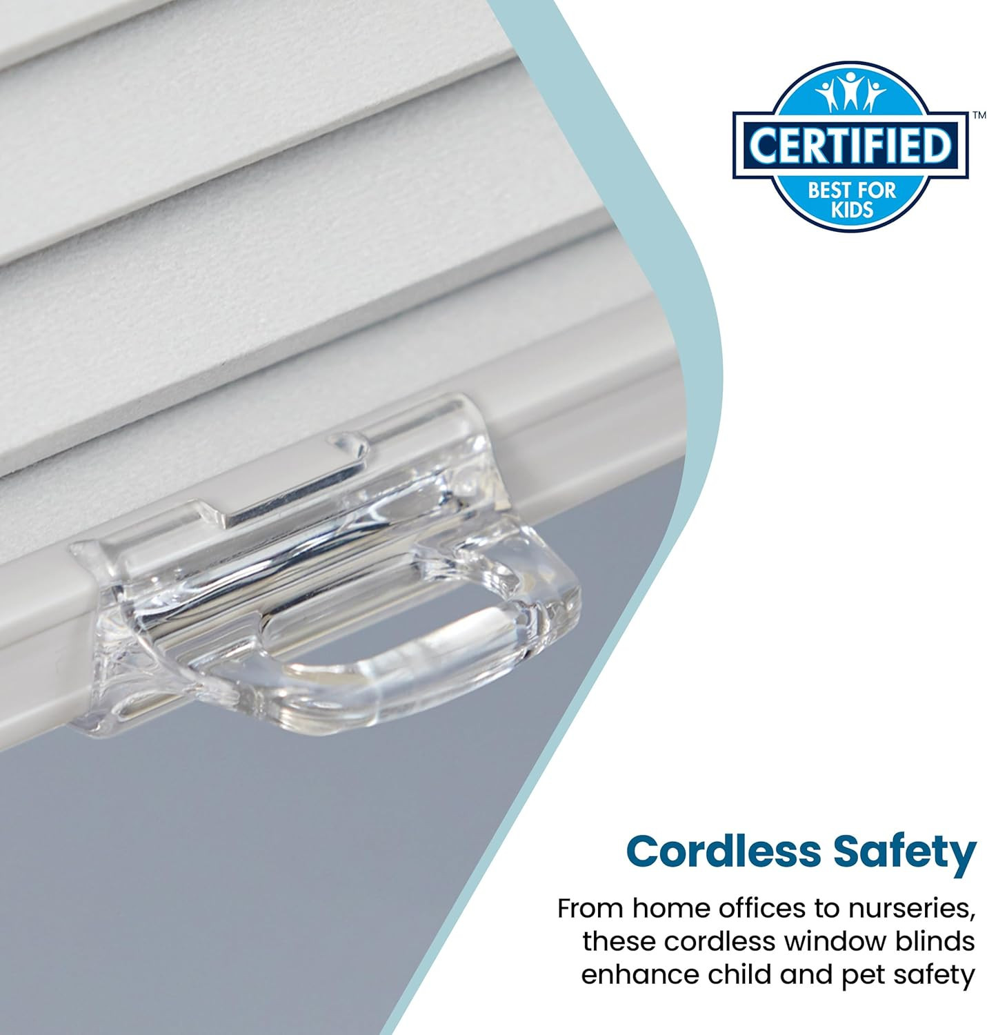 Light Filtering Cellular Honeycomb Shade, 34″ W x 48″ H, White
