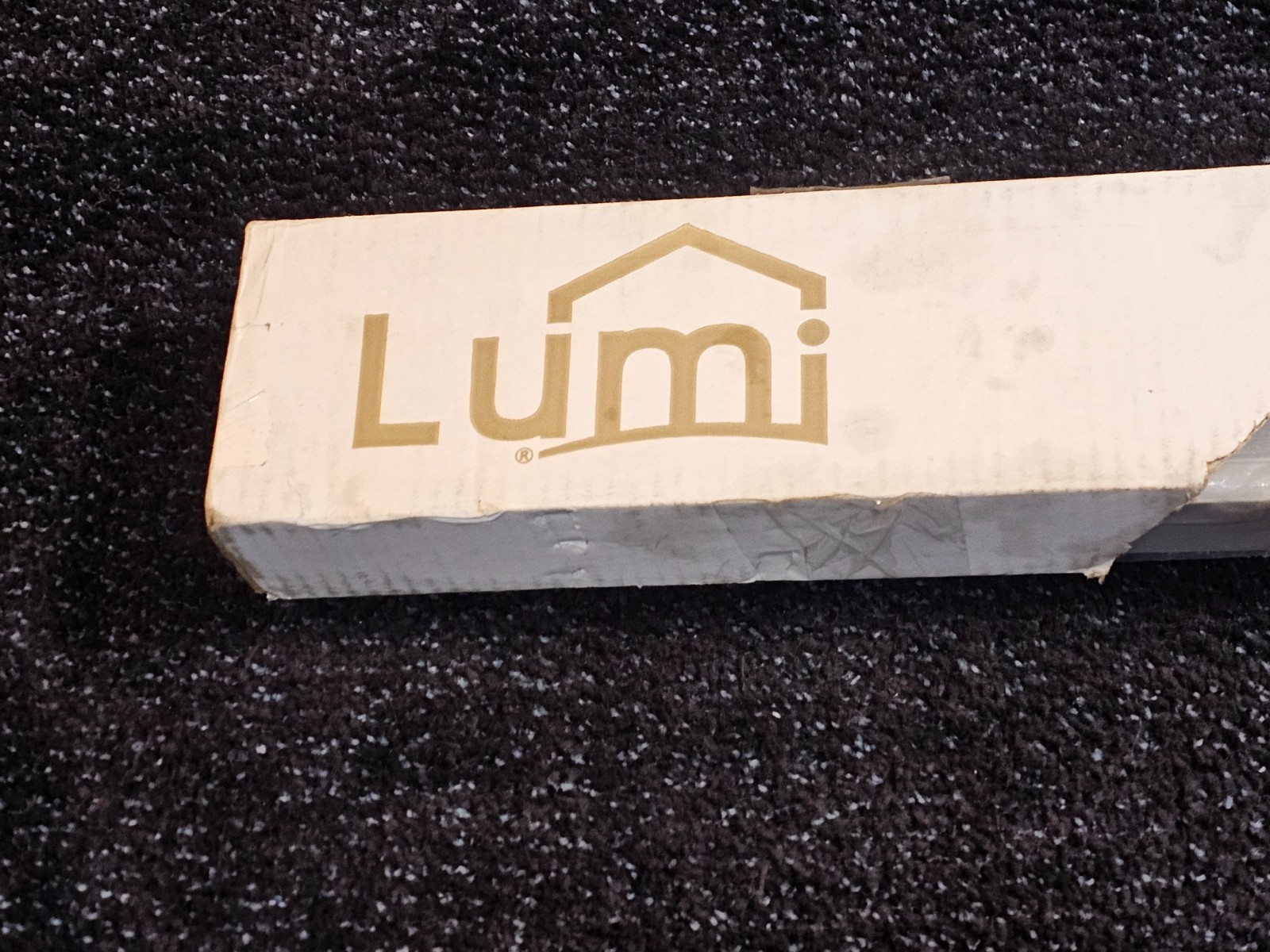 Lumi POSH2-3472LFGR 34 x 72-Inches Gray Light Filtering Cordless Cellular Shade